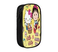 YINGD Trousse à crayons créative en forme de tête de Mickey Mouse pour enfants, grand sac de rangement, cadeau de bureau, papeterie, multicolore, Style européen et américain, rétro, moderne