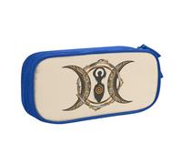 YINGD Trousse à crayons de grande capacité, triple lune, triple déesse, 2 compartiments, multicolore, Style européen et américain, rétro, moderne