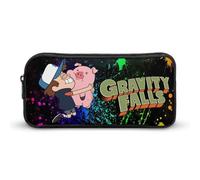 YINGD Trousse à crayons Dipper Waddles Gravity Falls - Trousse à crayons pour étudiants - Trousse de papeterie - Fournitures de bureau pour enfants et adultes, multicolore, Style européen et américain
