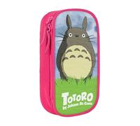 YINGD Trousse à crayons My Neighbor Totoro multifonction, grande capacité, durable, trousse de rangement pour stylos, papeterie