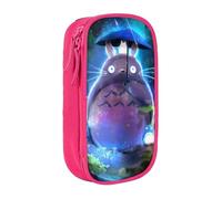 YINGD Trousse à crayons My Neighbor Totoro multifonction, grande capacité, durable, trousse de rangement pour stylos, papeterie