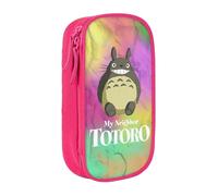 YINGD Trousse à crayons My Neighbor Totoro multifonction, grande capacité, durable, trousse de rangement pour stylos, papeterie