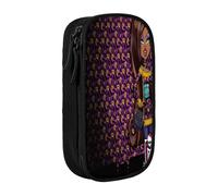 YINGD Trousse à crayons Teen Monster High pour salle de sport et voyage - Fermeture éclair, convient pour écouteurs, élastiques à cheveux, barres protéinées