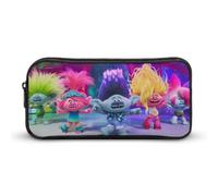 YINGD Trousse à crayons Trolls Band Together - Pour étudiant - Trousse de rangement - Fournitures de bureau pour enfants et adultes, multicolore, Style européen et américain, rétro, moderne
