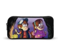 YINGD Trousse à crayons Twins Gravity Falls Mabel Pines Dipper - Trousse de rangement pour étudiants - Trousse à crayons - Fournitures de bureau pour enfants et adultes, multicolore, Style européen et