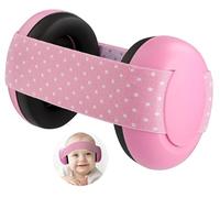 YingErTool Casque anti-bruit pour bébé - 21 dB - Réduction du bruit - Pour bébé de 0 à 36 mois - Protection auditive sûre et apaisante - Idéal pour les voyages, rose, Taille Unique