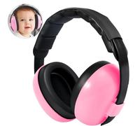 YingErTool Casque antibruit réglable pour bébé de 3 mois à 36 mois lors d'un feu d'artifice, d'un concert, d'un cinéma, rose, Taille Unique