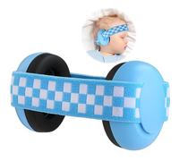 YingErTool Protège-oreilles pour bébé - 21dB, Casque antibruit pour nourrisson de 0 à 36 mois, Protection auditive sûre et apaisante, Idéal pour les voyages, bleu, Taille Unique