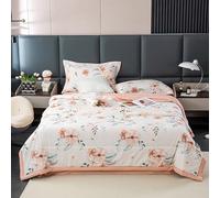 Yinghesheng Couette Double Face été Légère Imprimée - Courtepointe Fine Douce et Confortable, Réversible 2 Personnes, 220x240cm