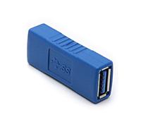 YINGhhh Lot de 2 adaptateurs coupleurs USB 3.0 femelle USB 3.0 pour améliorer la connectivité, transfert rapide de données vers l'adaptateur