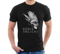 YINGLIAOO Boris Brejcha Men T-Shirt High-Tech Minimal DJ Black