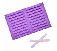 YINGLUOEU Moule En Silicone Pour Chien 20 Barres Bâtonnets Biscuits Silicone Réutilisable Moule Tablette Pour Bricolage De Bâtonnets à Grignoter Pour Chiens