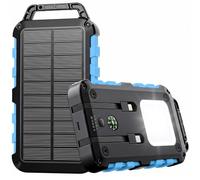 yingmo Batterie Externe Solaire 10000mAh 22.5W PD pour Smartphone et Plus