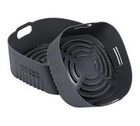 YINGRACE 22CM Air Fryer Accessoires, Moule Silicone Air Fryer pour COSORI 5,5L, Cecotec 6L, Aigostar 7L Friteuse sans Huile, Réutilisable au lieu du papier cuisson air fryer accessoire