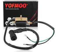 Yingshop Bobine d'allumage à 2 fils HT pour 50 cc, 70 cc, 90 cc, 110 cc, 125 cc, 4 temps, ATV Pit Dirt Bike Go Kart Quad Buggy chinois XR50 CRF50 Clones