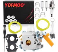 Yingshop Carb de carburateur pour Ryobi Homelite Zama C1uh60 26 cc 30 cc Débroussailleuse Brosse Cutter Sécateur