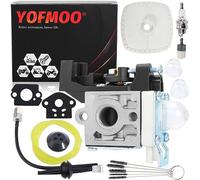 Yingshop Kit carburateur compatible avec Zama RB-K94 Echo SRM-225 SRM-225i SRM-265 SRM-265ES A021001690 débroussailleuse débroussailleuse débroussailleuse SRM225 SRM225i SRM265 SRM265ES