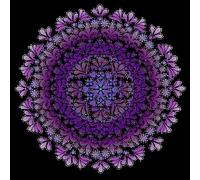YINGXIN134 Puzzles pour Adultes 1000 pièces - Puzzle de Fleurs Violettes pour Enfants, Adolescents et aînés Puzzle de défi Familial avec Lettres au Dos - 1000 pièces (70x50cm 27.56x19.69inch