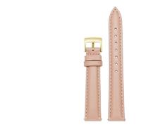 YingYou Bracelet de montre en cuir véritable uni compatible avec Fossil Citizen Watch Bracelet DW pour femme Bleu ciel Rose Marron 14 mm 16 mm 18 mm 20 mm, 20 mm