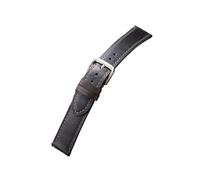 YingYou Bracelet de montre rétro en cuir véritable for homme, 18 mm, 19 mm, 20 mm, 21 mm, 22 mm, effet cire à l'huile, décoloration rouge et marron(Dark Gray,21mm)