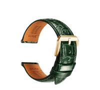 YingYou Bracelet en Cuir à Attache Rapide 20 mm 21 22 Compatible avec Les Bracelets Accessoires Omega(PB GreenG G,21mm)