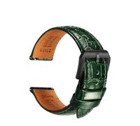 YingYou Bracelet en Cuir à Attache Rapide 20 mm 21 22 Compatible avec Les Bracelets Accessoires Omega(PB GreenG B,22mm)