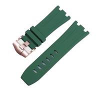 YingYou Sport Bracelet en caoutchouc étanche en silicone compatible avec Audemars et Piguet Bracelet de montre AP Chêne royal 15706 15707 26020 26170 Bracelet de montre 28 mm, 28x20mm, agate