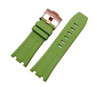 YingYou Sport Bracelet en caoutchouc étanche en silicone compatible avec Audemars et Piguet Bracelet de montre AP Chêne royal 15706 15707 26020 26170 Bracelet de montre 28 mm, 28x20mm, agate