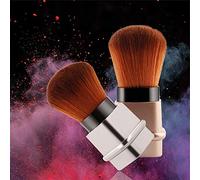 Yinhing 1 Pinceau de Maquillage Rétractable pour Correcteur de Crème et Poudre, Outil Cosmétique Professionnel pour Application, Conception Portable pour l'utilisation, Idéal pour les Types de Peau