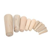 Yinhing 10 Pièces Marine Conique à Travers la Coque Bouchons d'urgence en Bois Tendre Bouchon de Vidange pour Bateau Yacht Solution de Réparation de Haute qualité pour Une Absorption Rapide