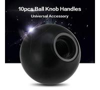 Yinhing 10 Pièces Poignées de Bouton Rond en Plastique de Machine de Tracteur de Tour pour une Adhérence et un Confort Améliorés Conception Ergonomique de Matériau tourné pour une Conception (AM8*25)