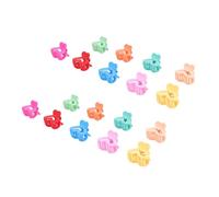 Yinhing 100 Mini-mignons de Cheveux, épingles à Cheveux à Double Coeur pour Filles, des Pinces à Cheveux, Accessoires de Cheveux pour Enfants, Résine en Plastique, Usure Quotidienne, Déguiser