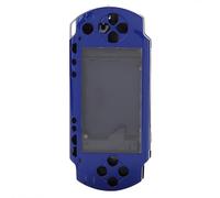 Yinhing 1000 Coque Complète Boîtier de Remplacement Ensemble avec Boutons Kit Argent Antichoc Anti-rayures Conçu pour Console (BLUE)