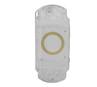 Yinhing 1000 Coque Complète Boîtier de Remplacement Ensemble avec Boutons Kit Argent Antichoc Anti-rayures Conçu pour Console (Transparent)