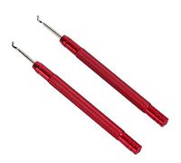 Yinhing 2 Pièces Outil de Levier de Retrait d'aiguilles de Montre pour la Réparation de Montre Extracteur de Seconde Main en Alliage Léger Facile à Utiliser pour Les Amateurs et Les Professionnels
