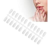 Yinhing 240PCS Conseils d'affichage de Couleur de Gel pour Ongles Blanc Échantillons de Pratique Pliables Double Face pour Manucures et Débutants Idéal pour le Vernis à Ongles et l'art (WHITE)