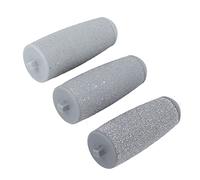 Yinhing 3 Pièces Rouleaux de Remplacement Courbés pour Pied Électrique, | Rouleaux de remplacement incurvés en ABS, 3 pièces, élimine les callosités, convient à la meuleuse de pieds électrique pour