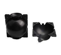 Yinhing 3 Pièces Sphère d'enracinement des Plantes Caisse d'élevage de Plantes Innovante avec Boucle Automatique de Taille Porte 'Observation Flexible pour Une Croissance Efficace des (Black)