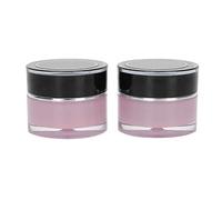 Yinhing 3D Nail Art Carving Gel 8ml X2 PVC Sculpting Clay | Gel PVC blanc et transparent, doux, sans texture, décoration en gaufrage DIY, adapté à la manucure de la maison et du