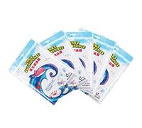 Yinhing 5 Pièces Couche de Natation pour bébé Jetable élastique Anti-fuite Douce Confortable avec Tour de Taille à 360 Degrés et Couche D'absorption Intérieure pour bébé Fille et Garçon 9 (Taille L