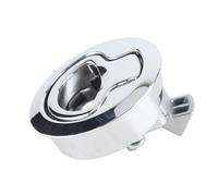 Yinhing Accessoire Marin de Serrure de Traction Affleurante de Pont Rond de Bateau d'acier Inoxydable de 2 Pouces pour des Yachts et des Voiliers Idéal pour Un Stockage sécurisé et Facile