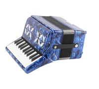 Yinhing Accordéon 22 Touches 8 Basses, Instrument de Clavier de Piano pour Performances sur Scène, Design coloré avec qualité Sonore Pure pour Débutants
