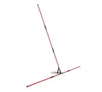 Yinhing Aide à L'entraînement de Golf, Outil de Pratique de Swing de Golf, Angle Réglable avec Tige de Direction en Fibre de Verre Rouge pour la Correction du Plan de Swing (Rouge)