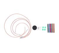 Yinhing Aiguilles à Tricot, Kit de Tricot Aluminium, Matériau en Plastique et en Acier Inoxydable 1 Définir les Accessoires de pour les Débutants et les Membres de la Famille Qui Aiment l'artisanat
