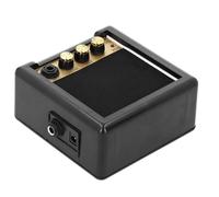 Yinhing Amplificateur de Guitare Accessoires pour Instruments de Musique Portables Haut-Parleur Compact de 3 W avec Une qualité Sonore Améliorée, Idéal pour Les Séances de Brouillage et Les Petites