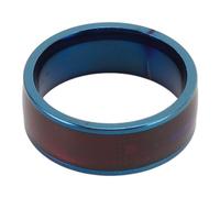 Yinhing Anneau NFC Intelligent, Anneau Intelligent Portable Multifonctionnel Léger, écran de DéVerrouillage, Applications de Verrouillage, Transfert en Smart Wear (Blue)