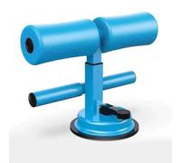 Yinhing Appareil D'assistance Assis, Entraîneur de Muscles Abdominaux de Fitness à Domicile avec Barres Parallèles à Ventouse, pour Hommes Femmes Gymnase Studio de Yoga (Blue)