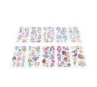 Yinhing Autocollant de Tatouage Animal Scintillant Imperméable Mignon Patch Temporaire pour les Enfants (Type 2)