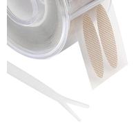 Yinhing Autocollant Double Paupière Doux pour la Peau, Bandes de Levage de Paupières Confortables et Respirantes, 600 Patchs de Forme Ronde, Idéal pour Créer des Doubles pour les Types de Peau,
