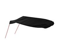 Yinhing Auvent Pare-Soleil Orange pour Kayak en Tissu Oxford, Auvent Pliable Portable pour Bateaux, Canoës, Facile à Installer pour la Pêche, Les Activités de Plein Air (Black)